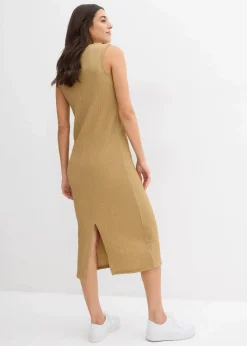 Sale Jerseykleid aus Borkencrepe Damen Bekleidung·Pullover & Strickjacken|Kleider