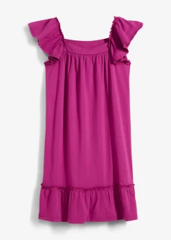 Kinder bonprix Mädchen 2-8 Jahre·Nachhaltigere Materialien|Mädchen 9-16 Jahre·Nachhaltigere Materialien|Jerseykleid aus elastischerm Bio-Baumwoll-Mix