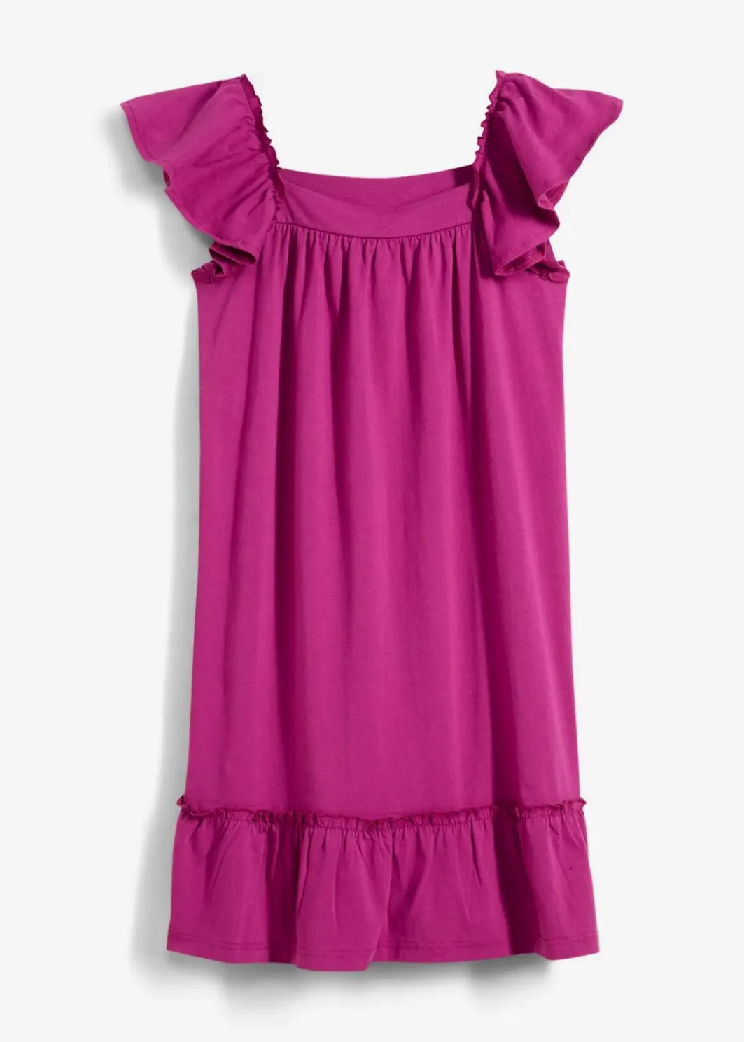 Kinder bonprix Mädchen 2-8 Jahre·Nachhaltigere Materialien|Mädchen 9-16 Jahre·Nachhaltigere Materialien|Jerseykleid aus elastischerm Bio-Baumwoll-Mix