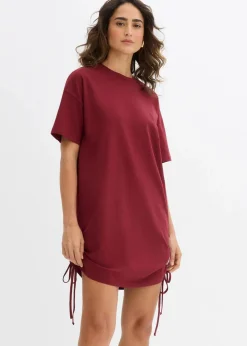 Outlet Jerseykleid aus elastischem Baumwoll-Mix Damen Bekleidung·Pullover & Strickjacken|Nachhaltigere Materialien