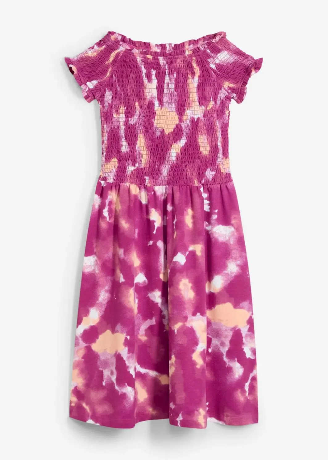 Kinder bonprix Mädchen 2-8 Jahre·Nachhaltigere Materialien|Mädchen 9-16 Jahre·Nachhaltigere Materialien|Jerseykleid aus elastischem Bio-Baumwoll-Mix