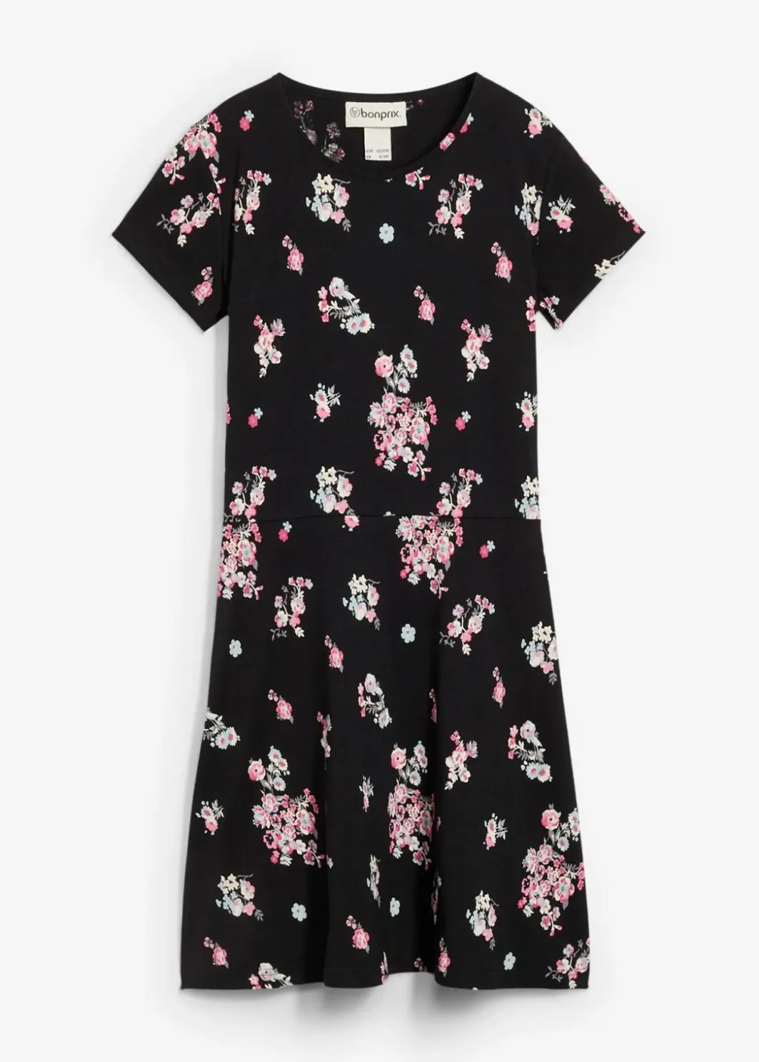 Clearance Jerseykleid aus elastischem Bio-Baumwoll-Mix Kinder Mädchen 9-16 Jahre·Kleider & Jumpsuits|Mädchen 2-8 Jahre·Nachhaltigere Materialien