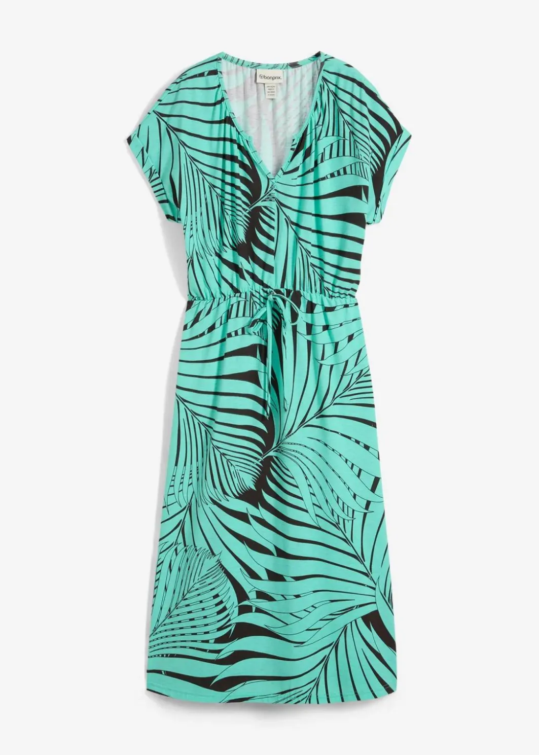 Damen bonprix Nachhaltigere Materialien|Kleider|Jerseykleid aus fließendem Viskose-Mix