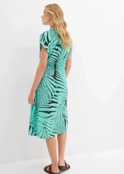 Damen bonprix Nachhaltigere Materialien|Kleider|Jerseykleid aus fließendem Viskose-Mix