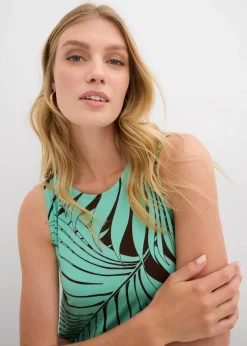Sale Jerseykleid aus fließendem Viskose-Mix Damen Kleider|Bekleidung·Pullover & Strickjacken