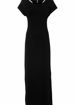 Clearance Jerseykleid aus fließendem Viskose-Elasthan-Mix Damen Kurzgrößen|Bekleidung·Pullover & Strickjacken