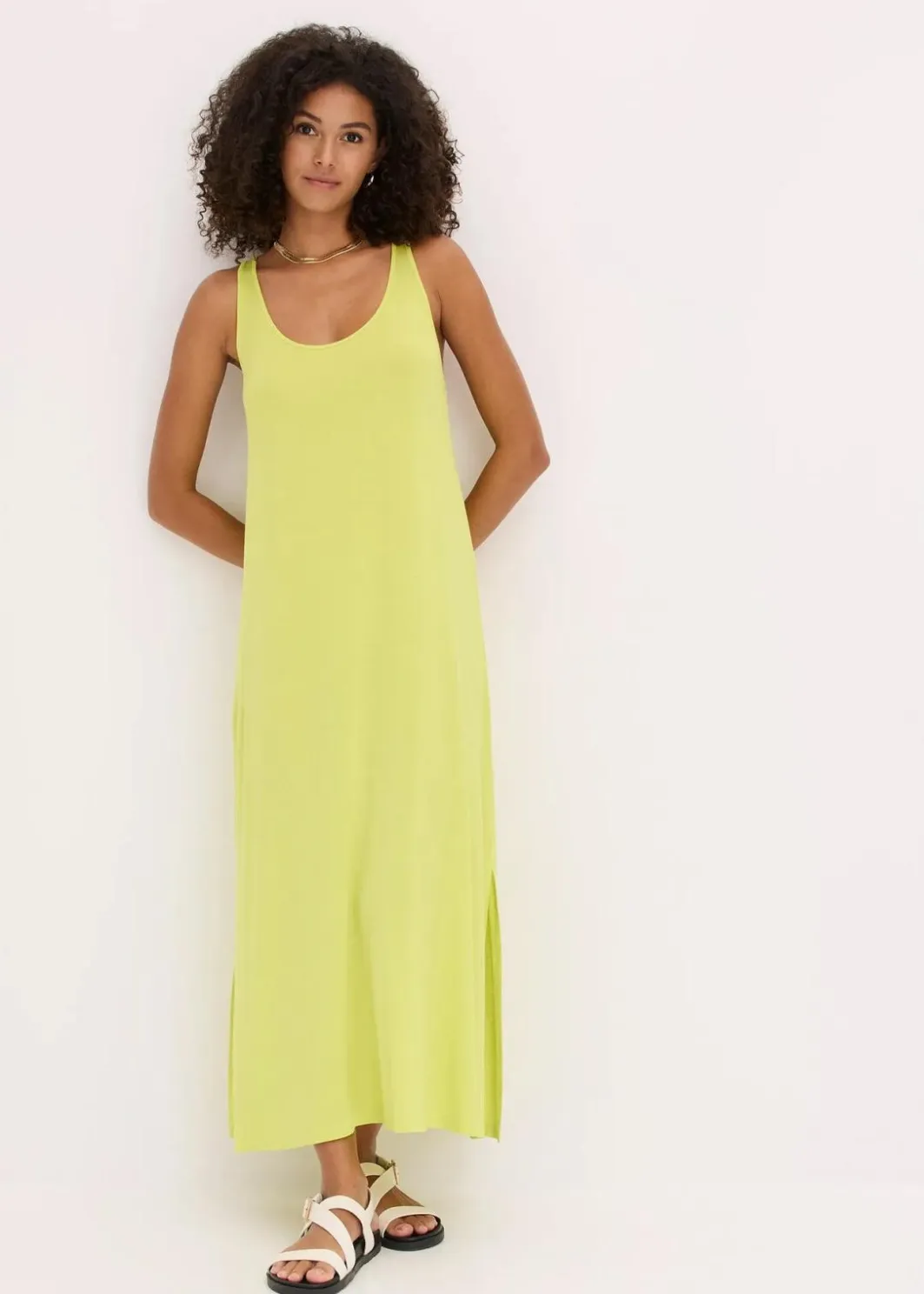 Clearance Jerseykleid aus fließender Viskose Damen Nachhaltigere Materialien|Kleider