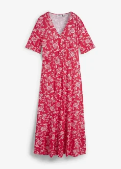 Best Jerseykleid aus fließender Viskose Damen Nachhaltigere Materialien|Kleider