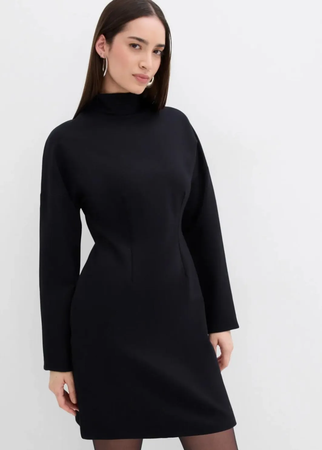 Discount Jerseykleid aus Punto di Roma Damen Bekleidung·Pullover & Strickjacken|Kleider
