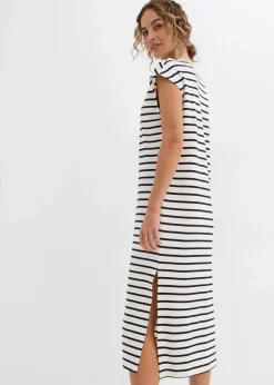 Hot Jerseykleid aus reiner Baumwolle Damen Bekleidung·Pullover & Strickjacken|Kleider