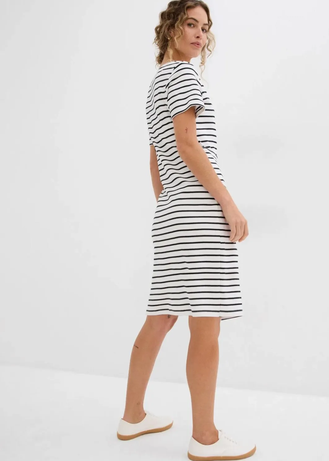Hot Jerseykleid aus reiner Baumwolle Damen Nachhaltigere Materialien|Kleider