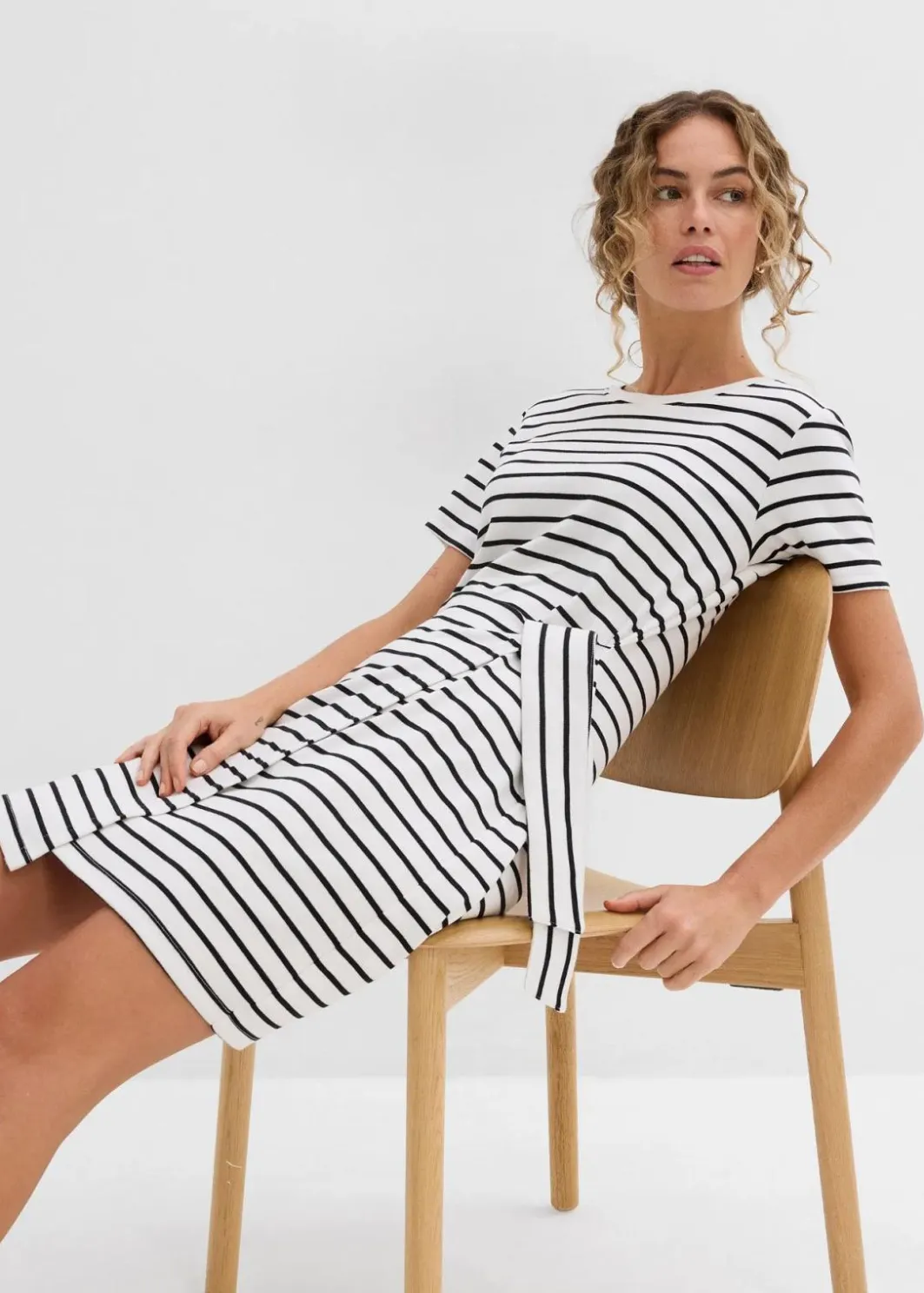Hot Jerseykleid aus reiner Baumwolle Damen Nachhaltigere Materialien|Kleider