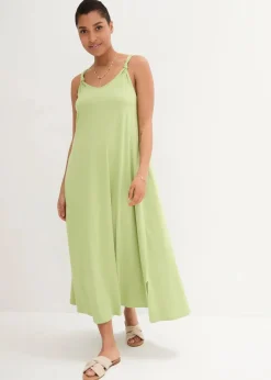 Damen bonprix Kleider|Nachhaltigere Materialien|Jerseykleid aus reiner Baumwolle