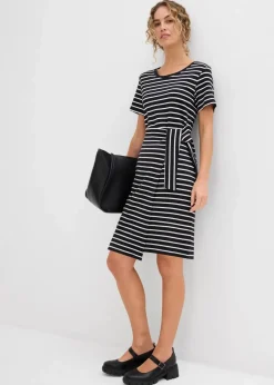 Jerseykleid aus reiner Baumwolle Damen Bekleidung·Pullover & Strickjacken|Kleider