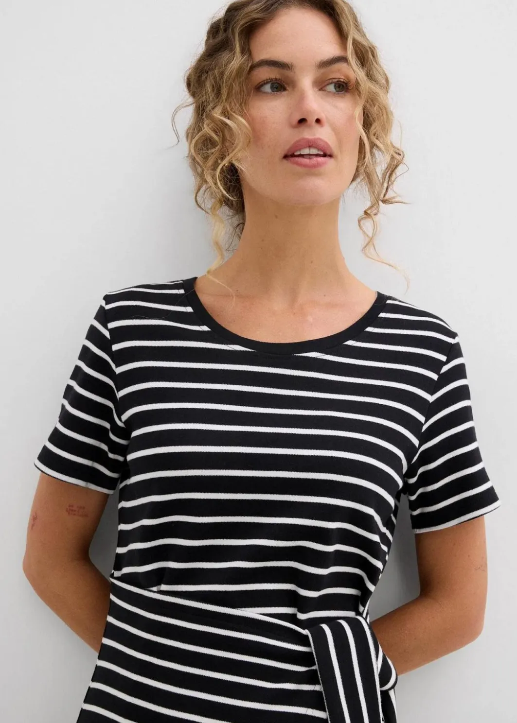 Jerseykleid aus reiner Baumwolle Damen Bekleidung·Pullover & Strickjacken|Kleider
