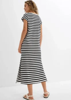Damen bonprix Nachhaltigere Materialien|Kleider|Jerseykleid aus reiner Baumwolle