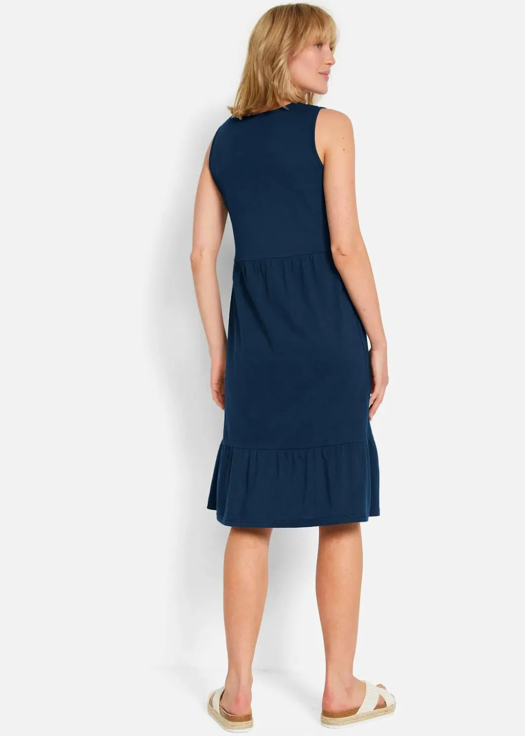 Damen bonprix Nachhaltigere Materialien|Kleider|Jerseykleid aus reiner Baumwolle