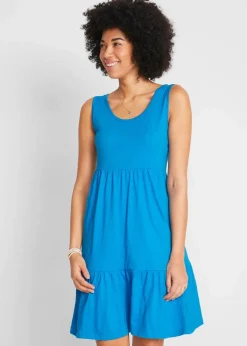 Discount Jerseykleid aus reiner Baumwolle Damen Bekleidung·Pullover & Strickjacken|Kleider
