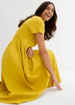 Hot Jersey-Kleid aus reiner Bio-Baumwolle Damen Kleider|Bekleidung·Pullover & Strickjacken