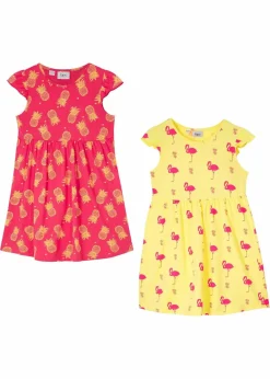 New Jerseykleid aus reiner Bio-Baumwolle (2er Pack) Kinder Mädchen 9-16 Jahre·Mehrfachpacks|Mädchen 9-16 Jahre·Kleider & Jumpsuits