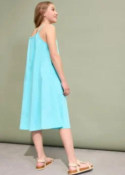 Outlet Jerseykleid aus reiner Bio-Baumwolle Kinder Mädchen 9-16 Jahre·Kleider & Jumpsuits|Mädchen 2-8 Jahre·Nachhaltigere Materialien