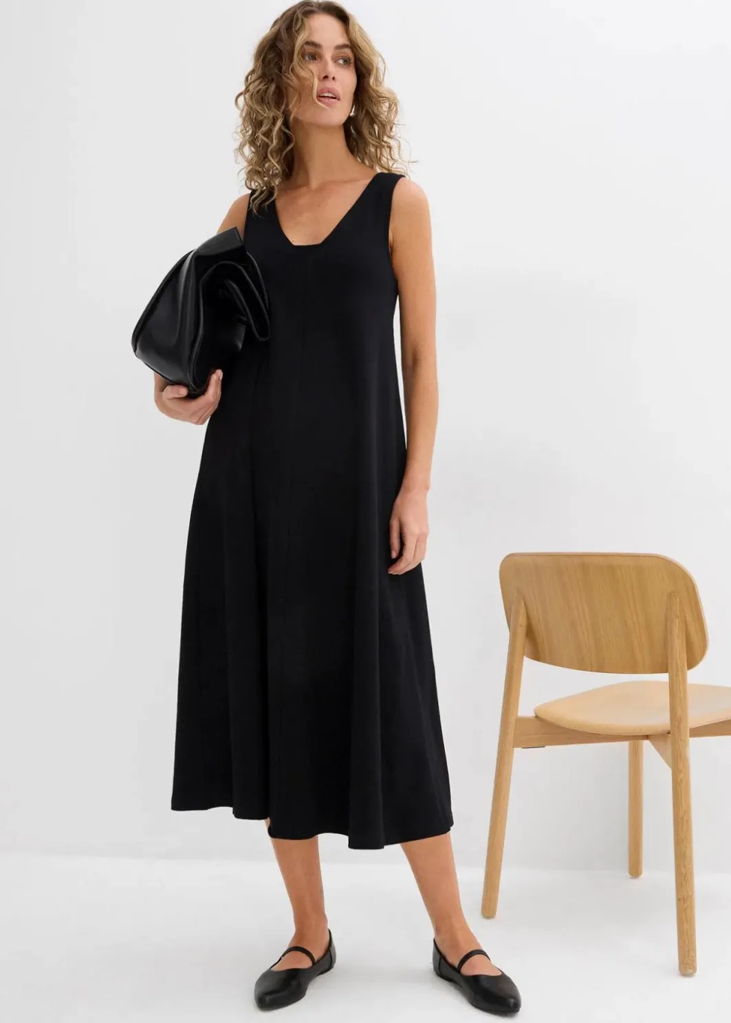 Clearance Jerseykleid aus reiner Bio-Baumwolle Damen Bekleidung·Pullover & Strickjacken|Kleider