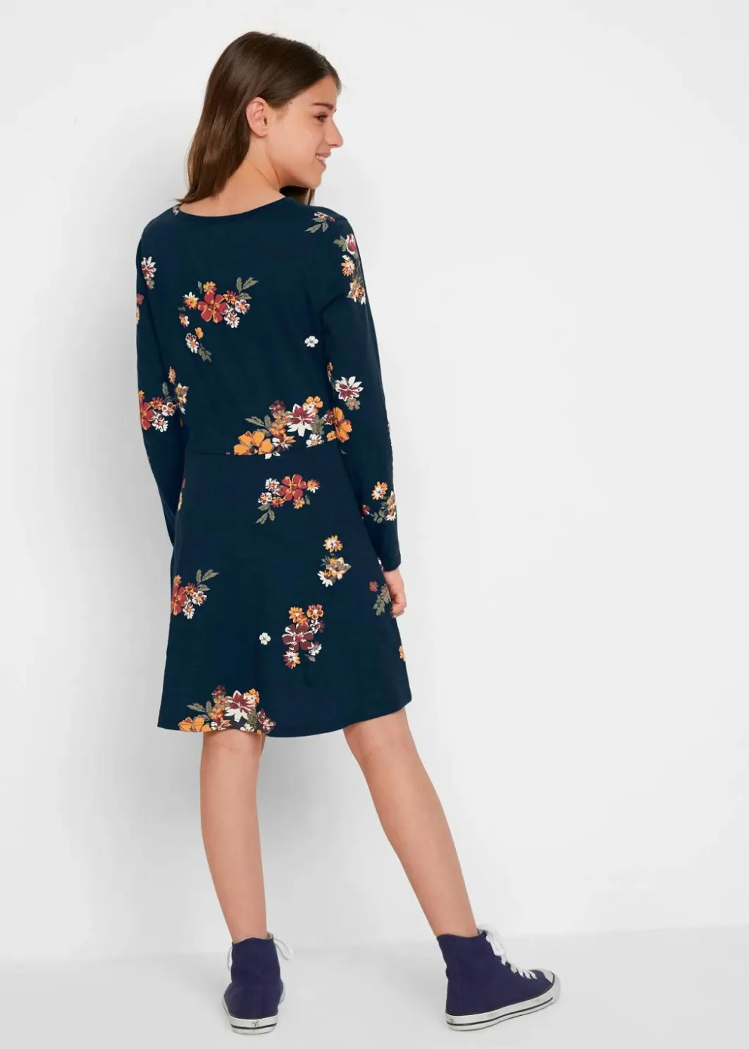 Kinder bonprix Mädchen 9-16 Jahre·Kleider & Jumpsuits|Mädchen 2-8 Jahre·Nachhaltigere Materialien|Jerseykleid aus reiner Bio-Baumwolle