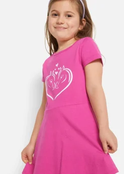 Jerseykleid aus reiner Bio-Baumwolle (2er Pack) Kinder Mädchen 2-8 Jahre·Nachhaltigere Materialien|Mädchen 9-16 Jahre·Nachhaltigere Materialien