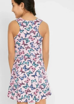Outlet Jerseykleid aus reiner Bio-Baumwolle Kinder Mädchen 9-16 Jahre·Kleider & Jumpsuits|Mädchen 2-8 Jahre·Nachhaltigere Materialien