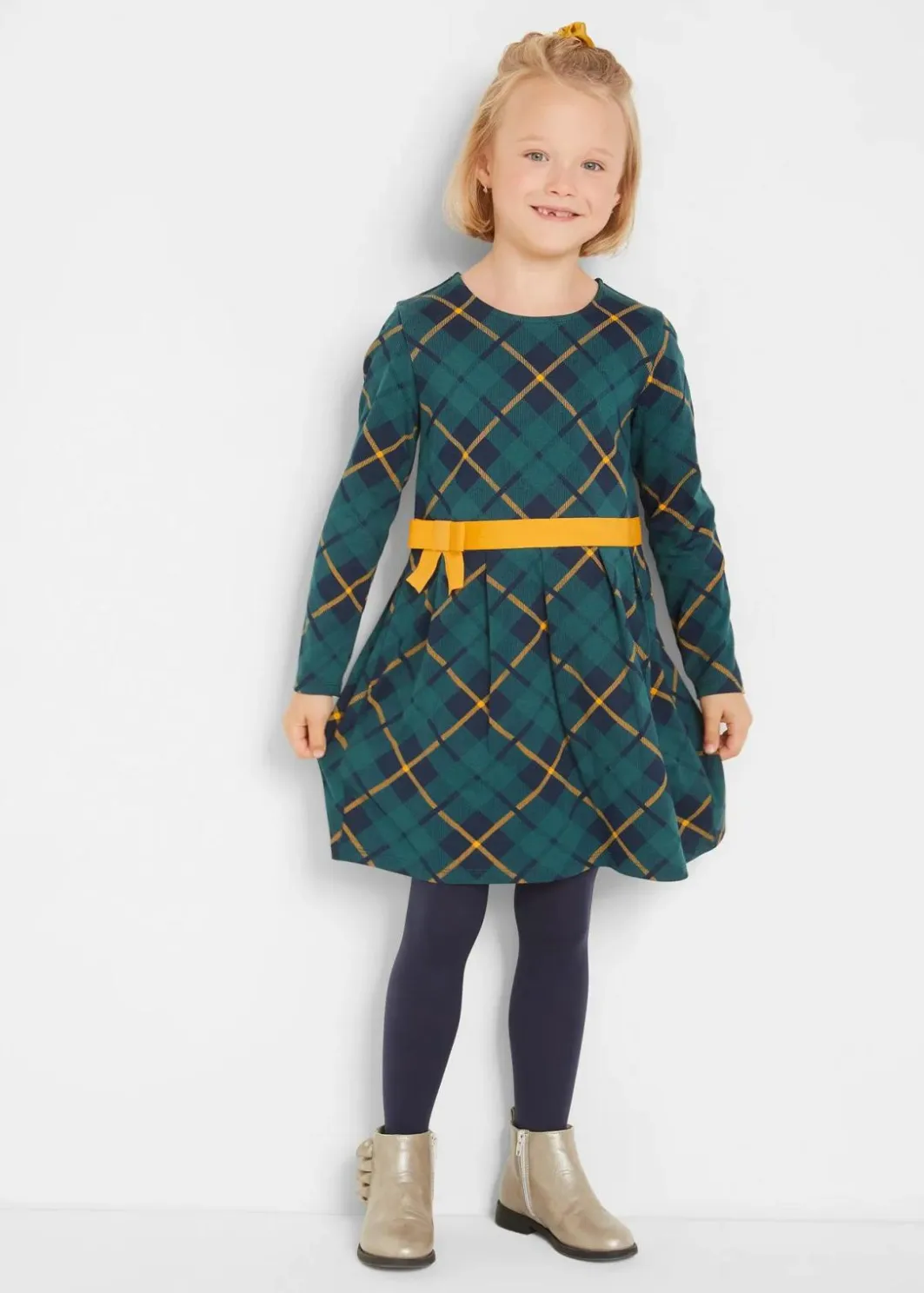 Kinder bonprix Mädchen 9-16 Jahre·Kleider & Jumpsuits|Mädchen 2-8 Jahre·Nachhaltigere Materialien|Jerseykleid aus reiner Bio-Baumwolle