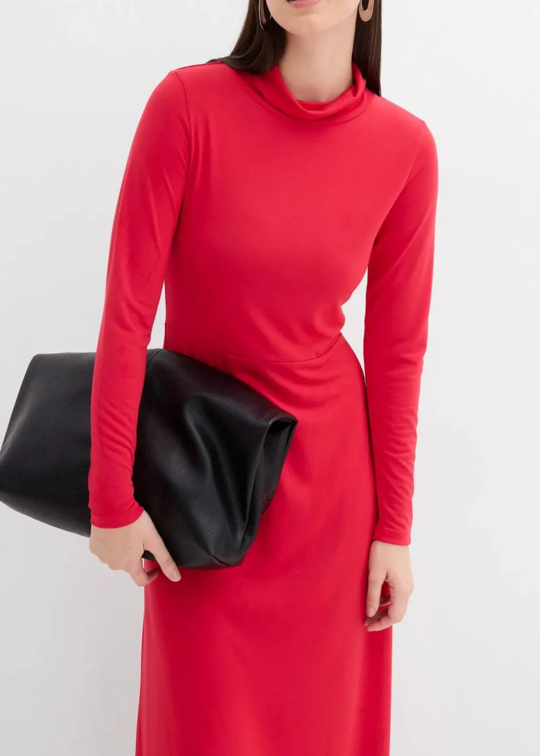 Best Jerseykleid aus softem Modal-Mix Damen Kleider|Bekleidung·Pullover & Strickjacken