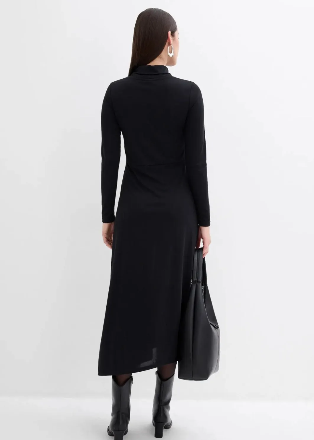 Damen bonprix Bekleidung·Pullover & Strickjacken|Kleider|Jerseykleid aus softem Modal-Mix
