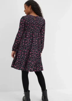 Discount Jerseykleid aus strukturiertem Crinkle Kinder Mädchen 9-16 Jahre·Kleider & Jumpsuits