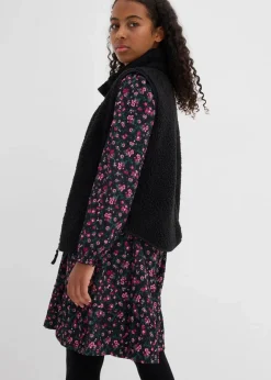 Discount Jerseykleid aus strukturiertem Crinkle Kinder Mädchen 9-16 Jahre·Kleider & Jumpsuits