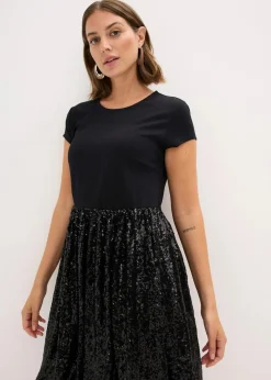 Best Jerseykleid aus Viskose-Mix Damen Bekleidung·Pullover & Strickjacken|Nachhaltigere Materialien