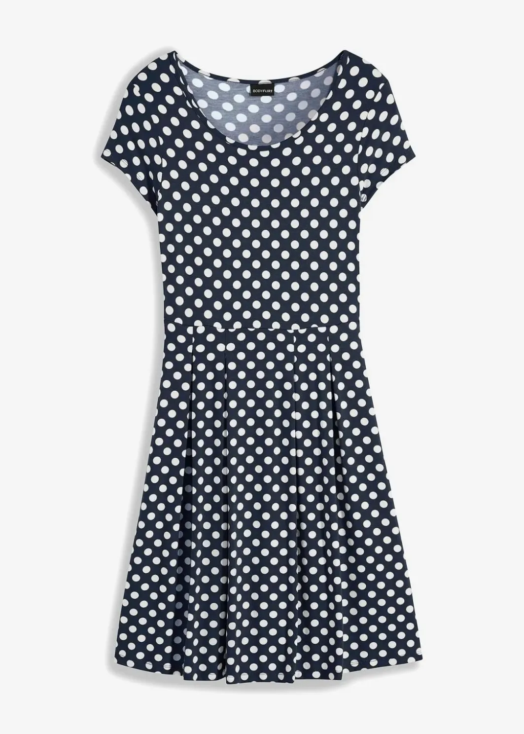 Online Jerseykleid aus Viskose-Mix Damen Kleider|Nachhaltigere Materialien