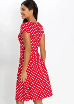 Damen bonprix Kleider|Nachhaltigere Materialien|Jerseykleid aus Viskose-Mix