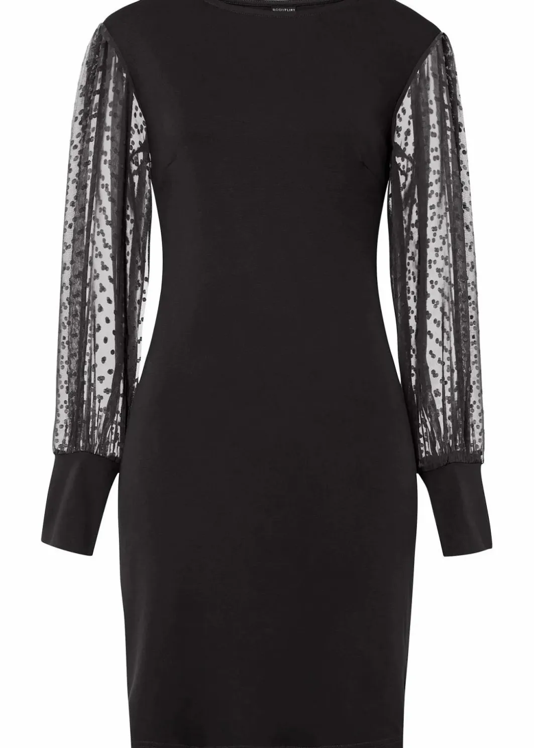 Damen bonprix Kleider|Bekleidung·Pullover & Strickjacken|Jerseykleid aus Viskose-Mix