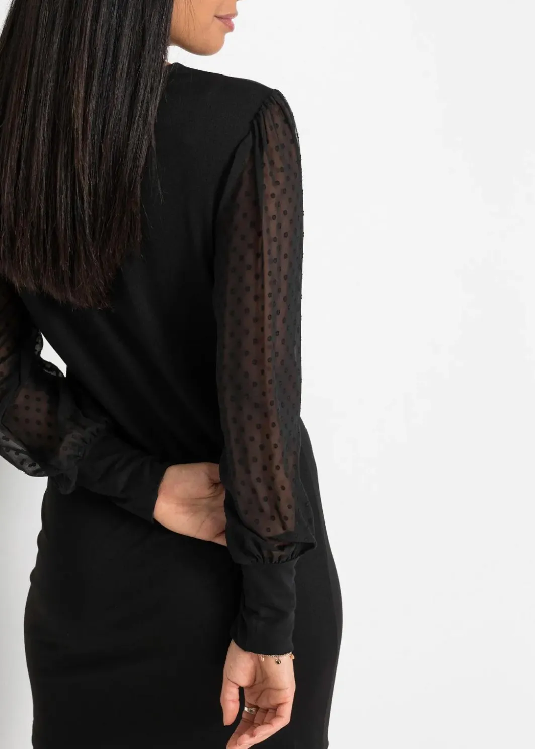 Damen bonprix Kleider|Bekleidung·Pullover & Strickjacken|Jerseykleid aus Viskose-Mix
