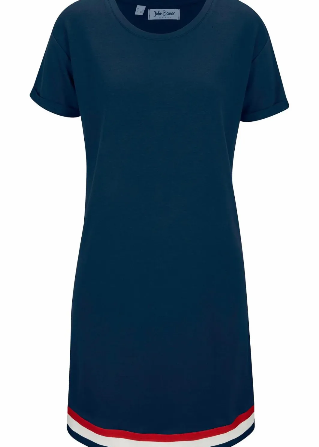 Jerseykleid aus weichem Viskose-Mix Damen Bekleidung·Blusen & Tuniken|Bekleidung·Pullover & Strickjacken