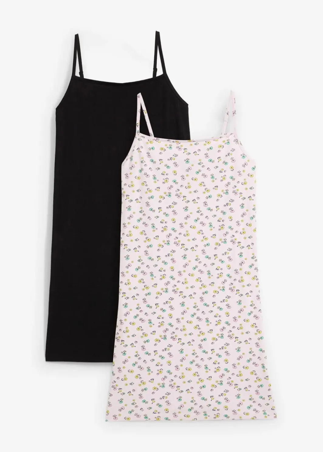 Hot Jerseykleid (2er Pack) aus elastischem Baumwoll-Mix Kinder Mädchen 9-16 Jahre·Mehrfachpacks|Mädchen 9-16 Jahre·Kleider & Jumpsuits