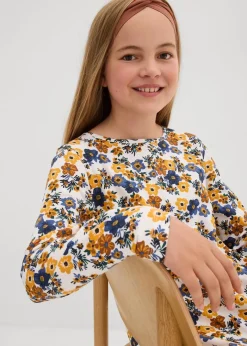 Kinder bonprix Mädchen 9-16 Jahre·Mehrfachpacks|Mädchen 9-16 Jahre·Kleider & Jumpsuits|Jerseykleid (2er Pack) aus reiner Bio-Baumwolle