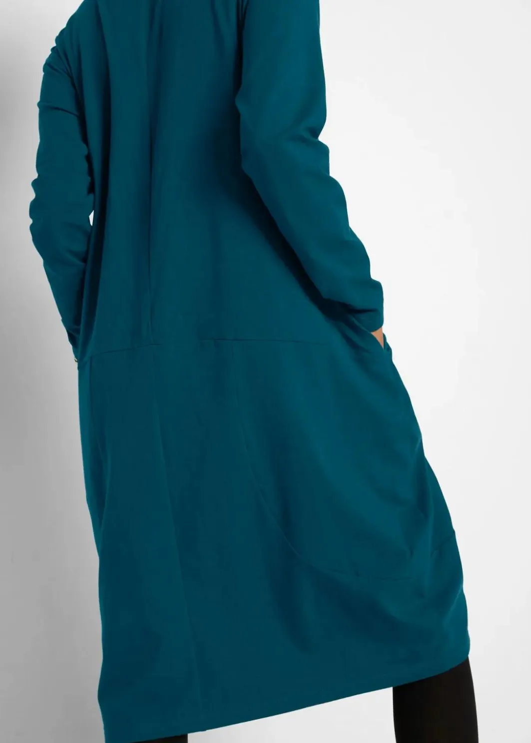 Sale Jerseykleid in O-Shape Damen Bekleidung·Pullover & Strickjacken|Kleider