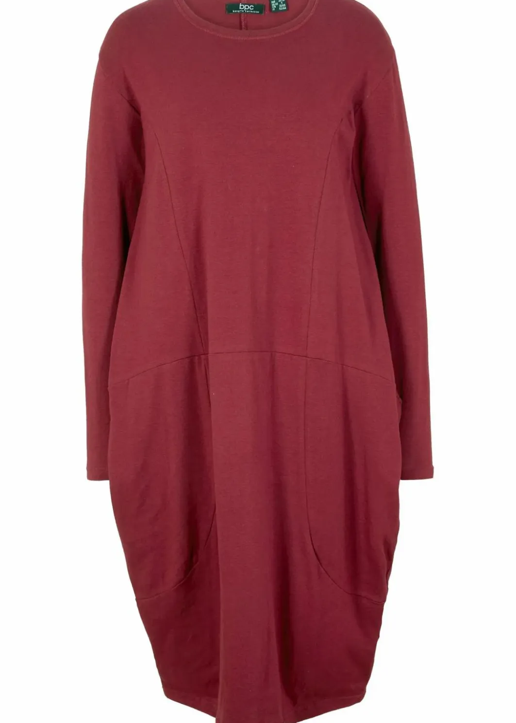 Damen bonprix Kleider|Bekleidung·Pullover & Strickjacken|Jerseykleid in O-Shape