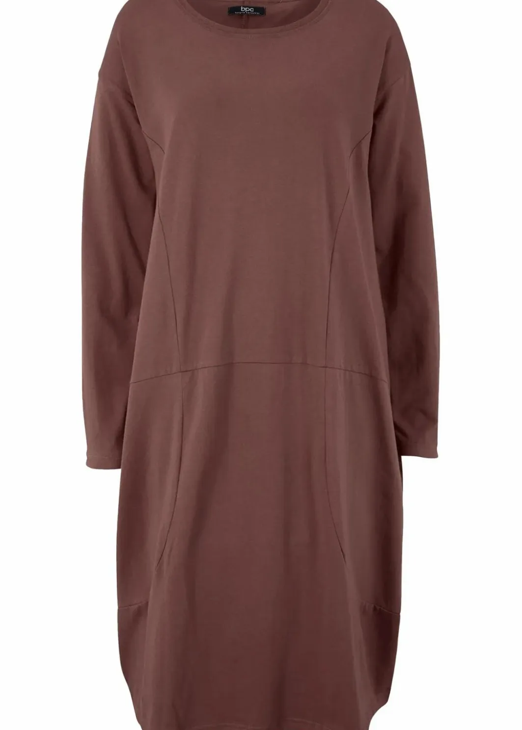 Jerseykleid in O-Shape Damen Kleider|Bekleidung·Pullover & Strickjacken