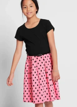 Kinder bonprix Mädchen 9-16 Jahre·Kleider & Jumpsuits|Mädchen 2-8 Jahre·Nachhaltigere Materialien|Jerseykleid mit Bio-Baumwolle