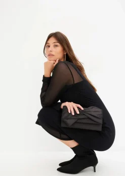 Sale Jerseykleid mit Mesh Damen Bekleidung·Pullover & Strickjacken|Kleider