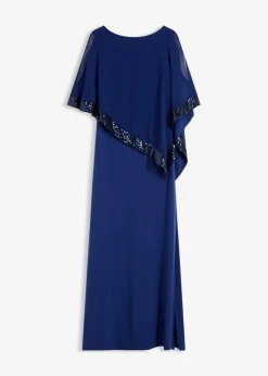 New Jerseykleid mit Pailletten Damen Bekleidung·Pullover & Strickjacken|Kleider