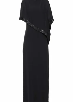 Clearance Jerseykleid mit Pailletten Damen Festliche Mode|Kleider
