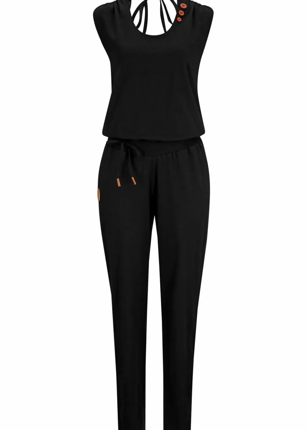 Damen bonprix Bekleidung·Homewear|Jumpsuits|Jersey-Overall aus Baumwoll-Mix